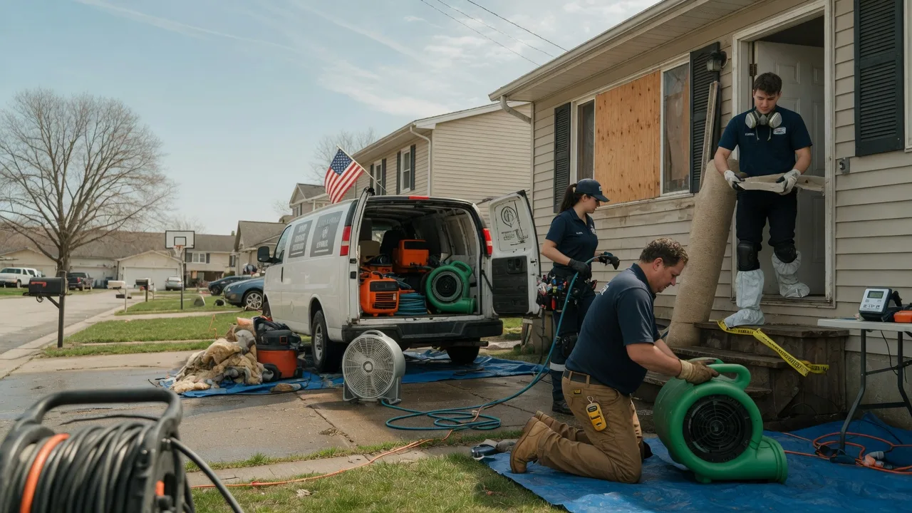 Water Damage Restoration in Sheridan, CA near me